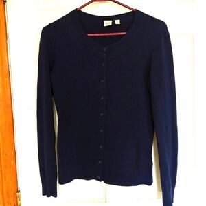 Gap Navy cardigan, x-small